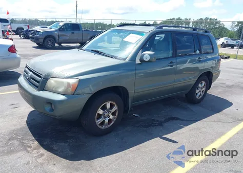 2005 Toyota Highlander V6 z USA, uszkodzony, nr VIN JTEEP21A350128479